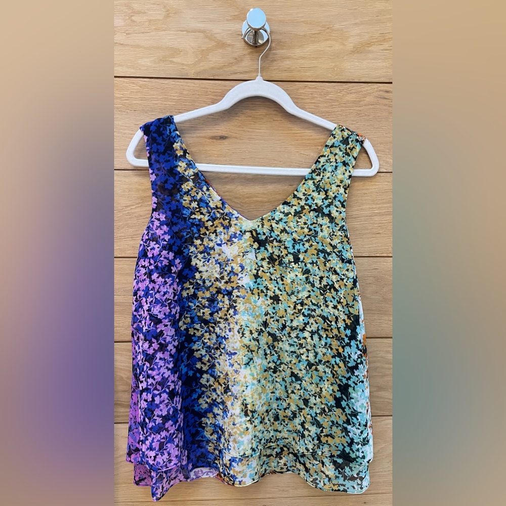 CAbi Wrap Around Blouse.  Size Small